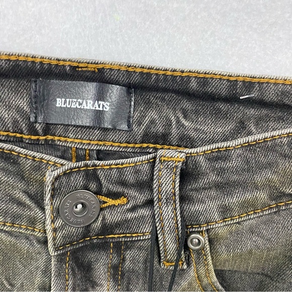 NEW Blue Carats Grey Jeans 29 - Picture 3 of 10